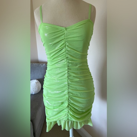 Sugar Thrillz | Dresses | Nwt Iridescent Green Dress | Poshmark Sugar Thrillz | Dresses | Nwt Iridescent Green Dress | Poshmark